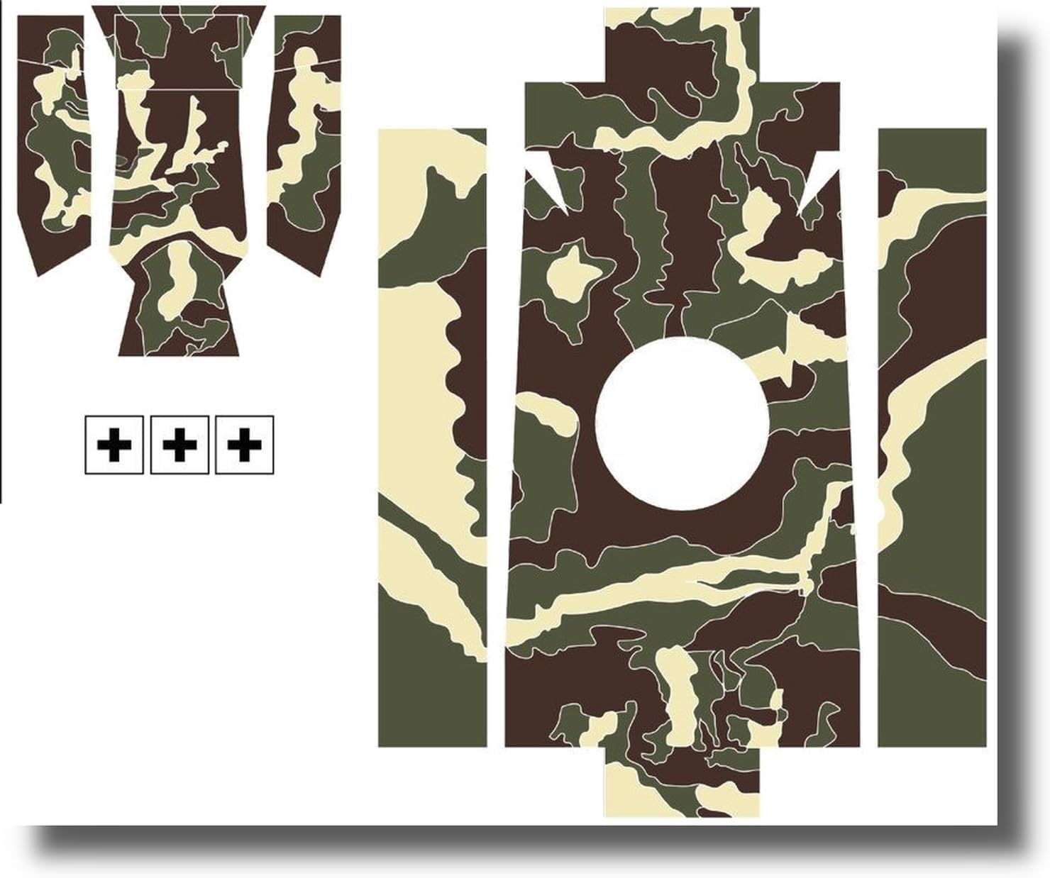 RT Diorama 35012 - 1/35 Destroyed Bridgehead RTD35012 - Accessories Dynamo  Models RTディオラマ(RT Diorama) 1/35 ソリッドスケール パンサーG用マスキングシート DB Nov 1944 プラモデル