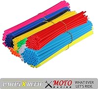Vista 7 de AnXin Fundas para radios, 72 piezas de cubiertas protectoras para radios de motocicleta, para llantas de rueda de 19-21 pulgadas KLX KX CRF DRZ XR
