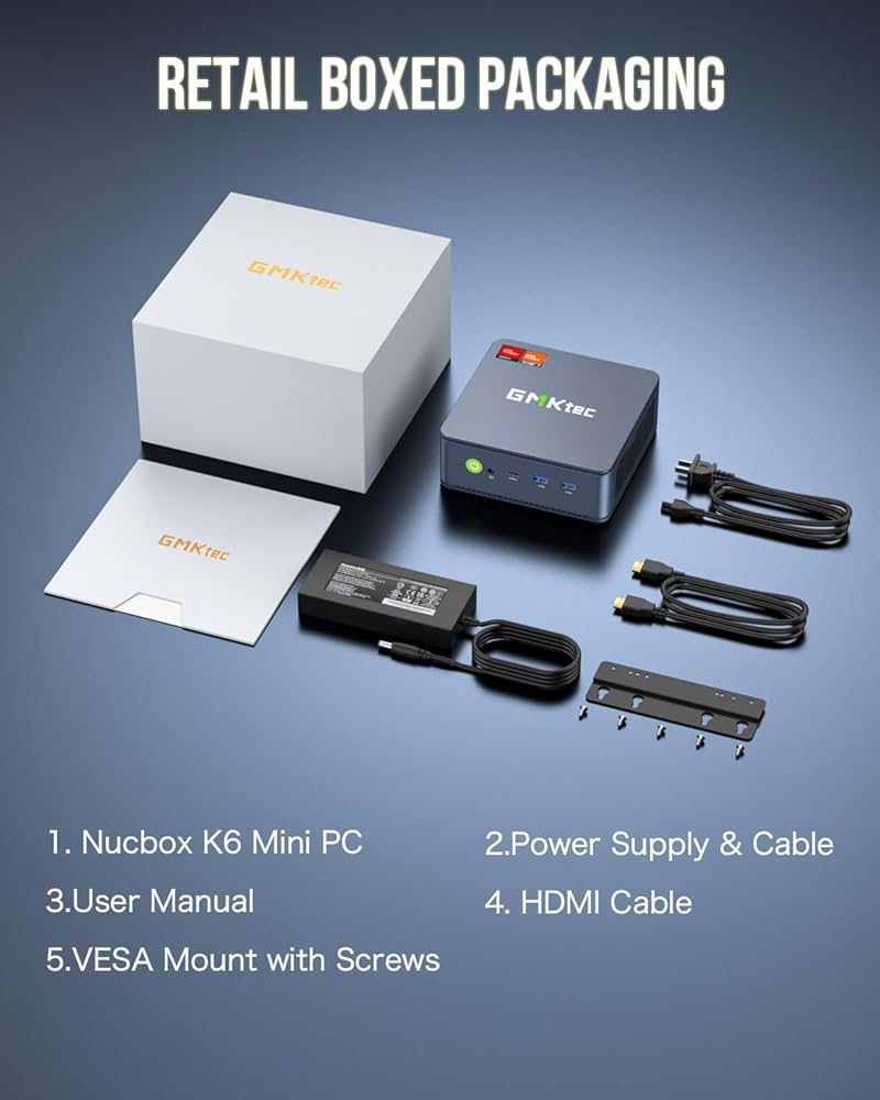 Amazon.com: GMKtec Mini Gaming PC AMD Ryzen 7 7840HS Desktop