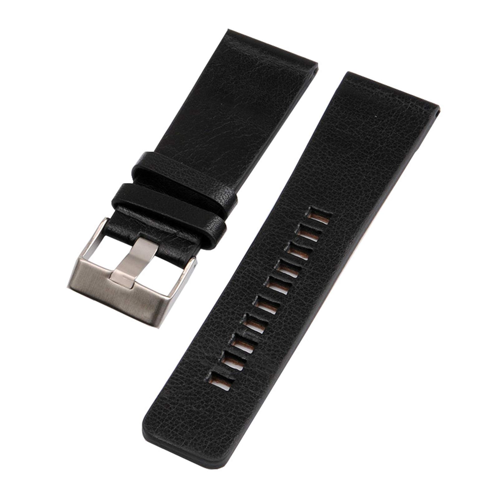 Bracelets de montre élégants en cuir de vache souple pour homme et femme