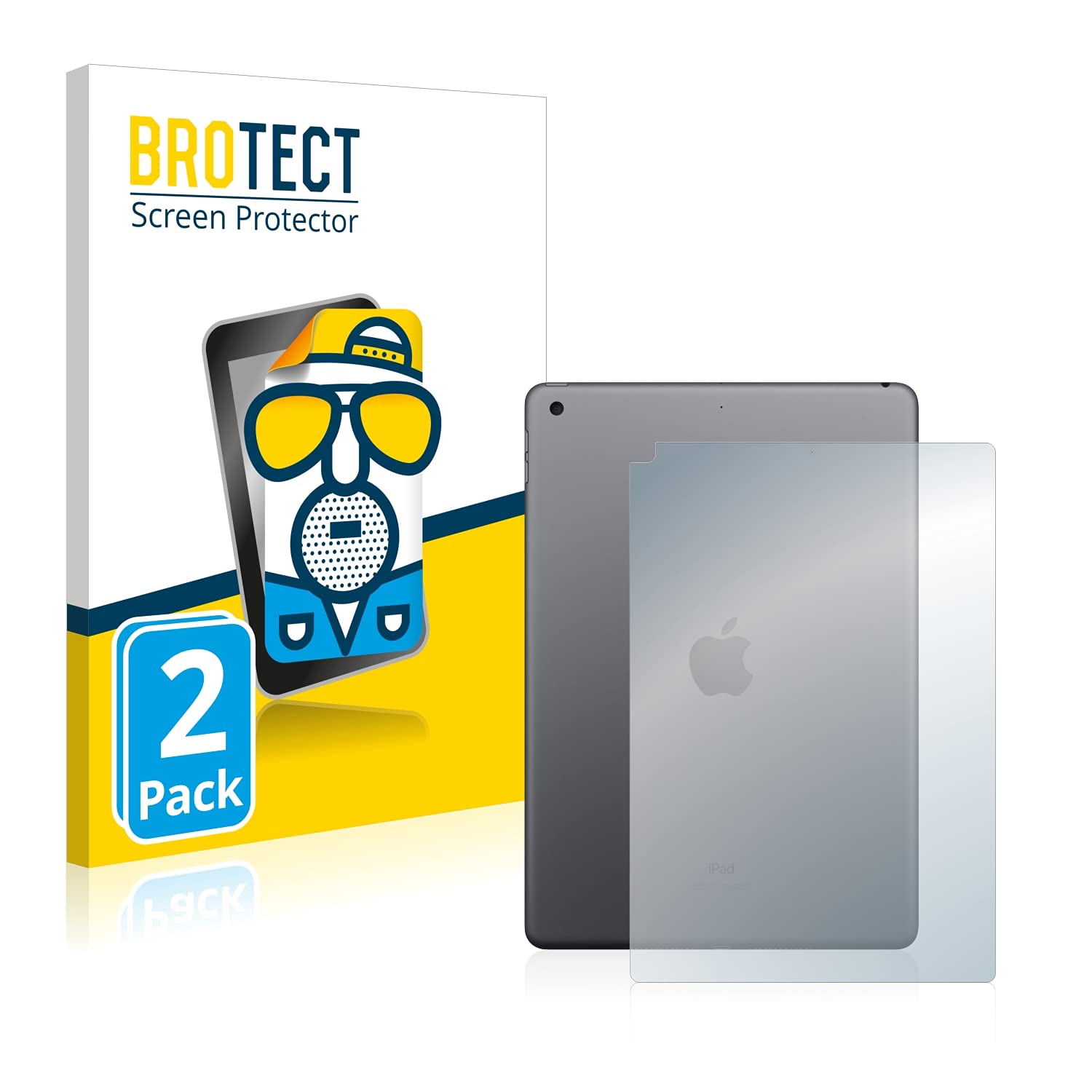 BROTECT Matt Schutzfolie 10.2 Zoll - Entspiegelte Anti-Fingerprint Folie 2er Pack