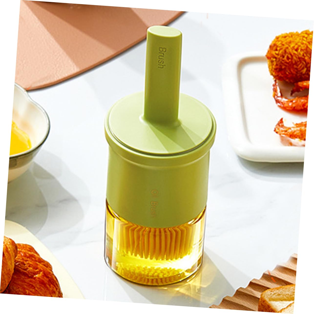 ifundom High-temperature Resistant Bbq Basting Brush Silicone Pastry Brush Set