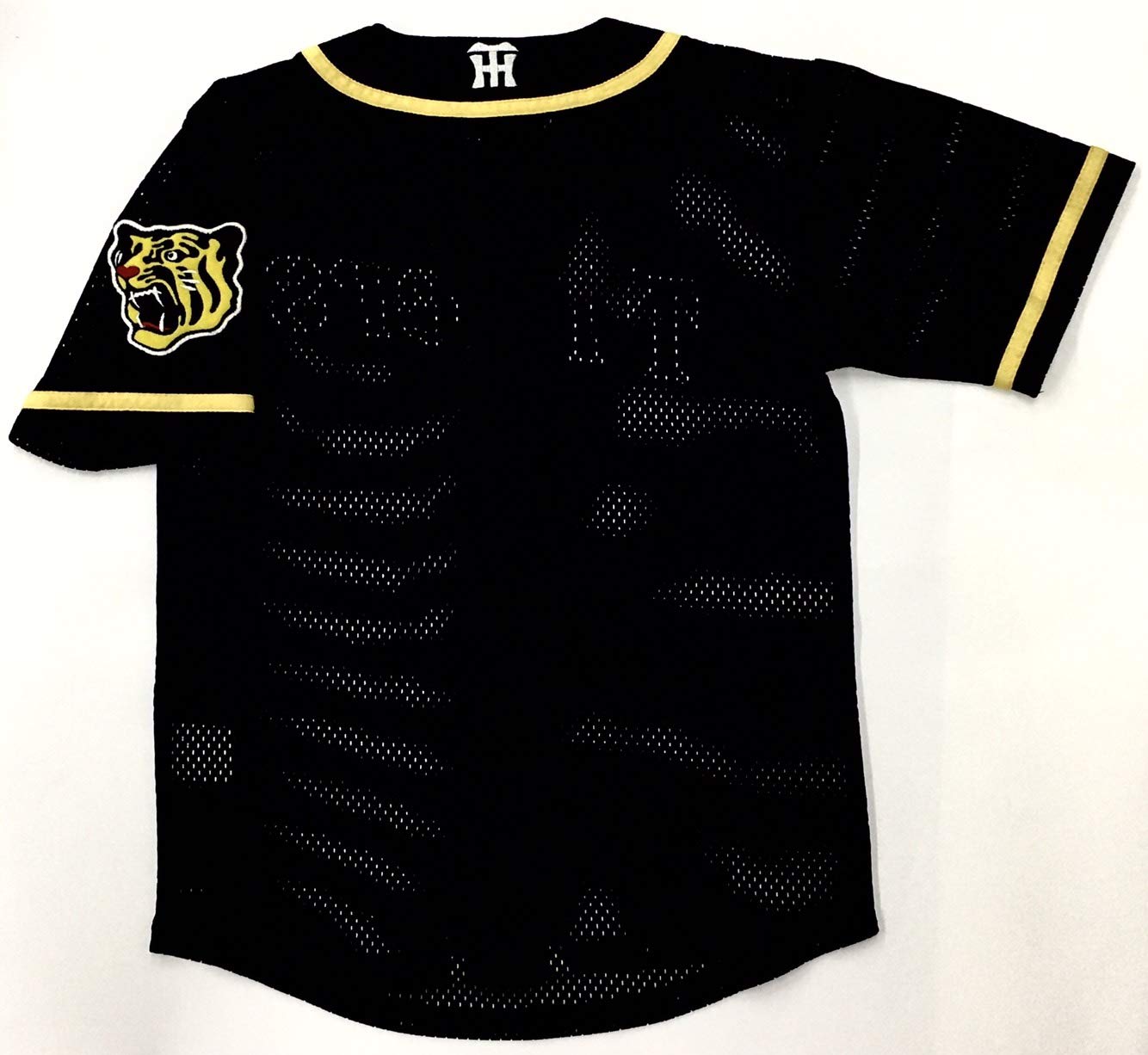 阪神タイガース 阪神 野球 ユニフォーム メッシュ ジャージ ブラック 黒 M 阪神タイガース 阪神 野球 ユニフォーム メッシュ ジャージ ブラック