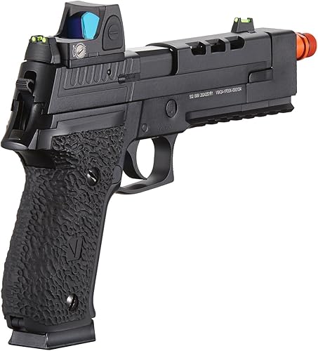 Miniatura 5 de Vorsk Aluminum Hi-Capa Airsoft VP26X Gas Blowback Pistol wRed Dot Sight