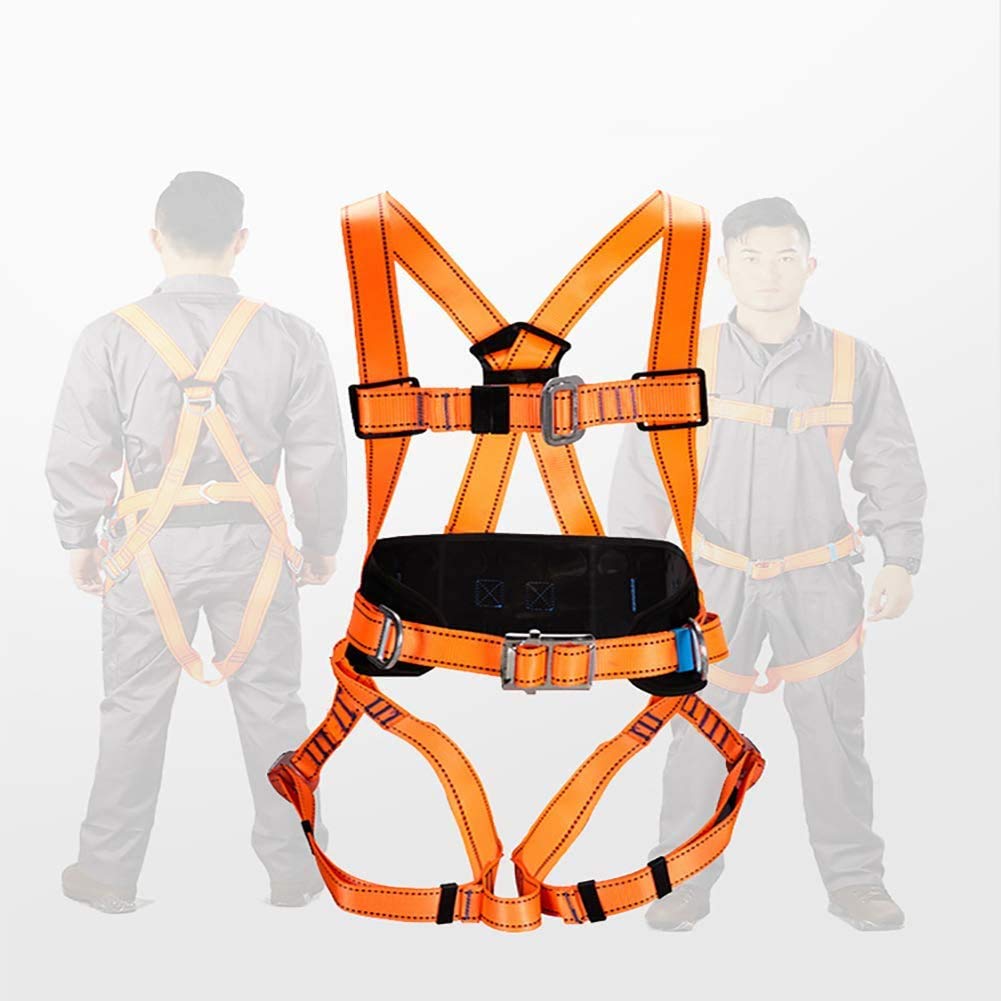 Kits de Harnais de sécurité, Harnais antichute de sécurité, Harnais de Protection Contre Les Chutes en Hauteur, Harnais de sécurité à la Taille,B Needed