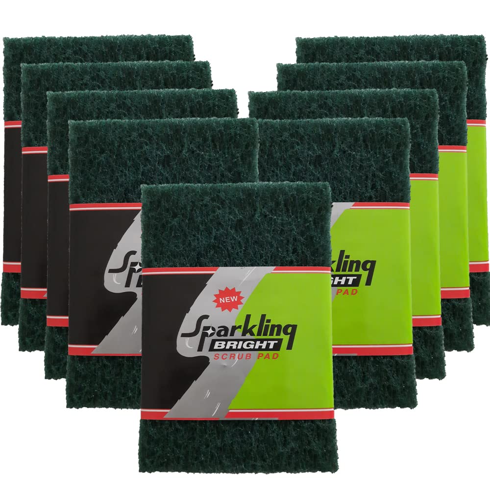 See full amazon price history chart for Sparkling Bright Green Pad Scrub Large (Pack of 9) - Premium Nylon Fibre Abrasive Scrubber - Easy to use & Resuable - Dish & Utensil Cleaning Sparkling Bright Green Pad Scrub Large (Pack of 9) - Premium Nylon Fibre Abrasive Scrubber - Easy to use & Resuable - Dish & Utensil Cleaning (B09RGY6JRG) Amazon Price History, Amazon Price Tracker