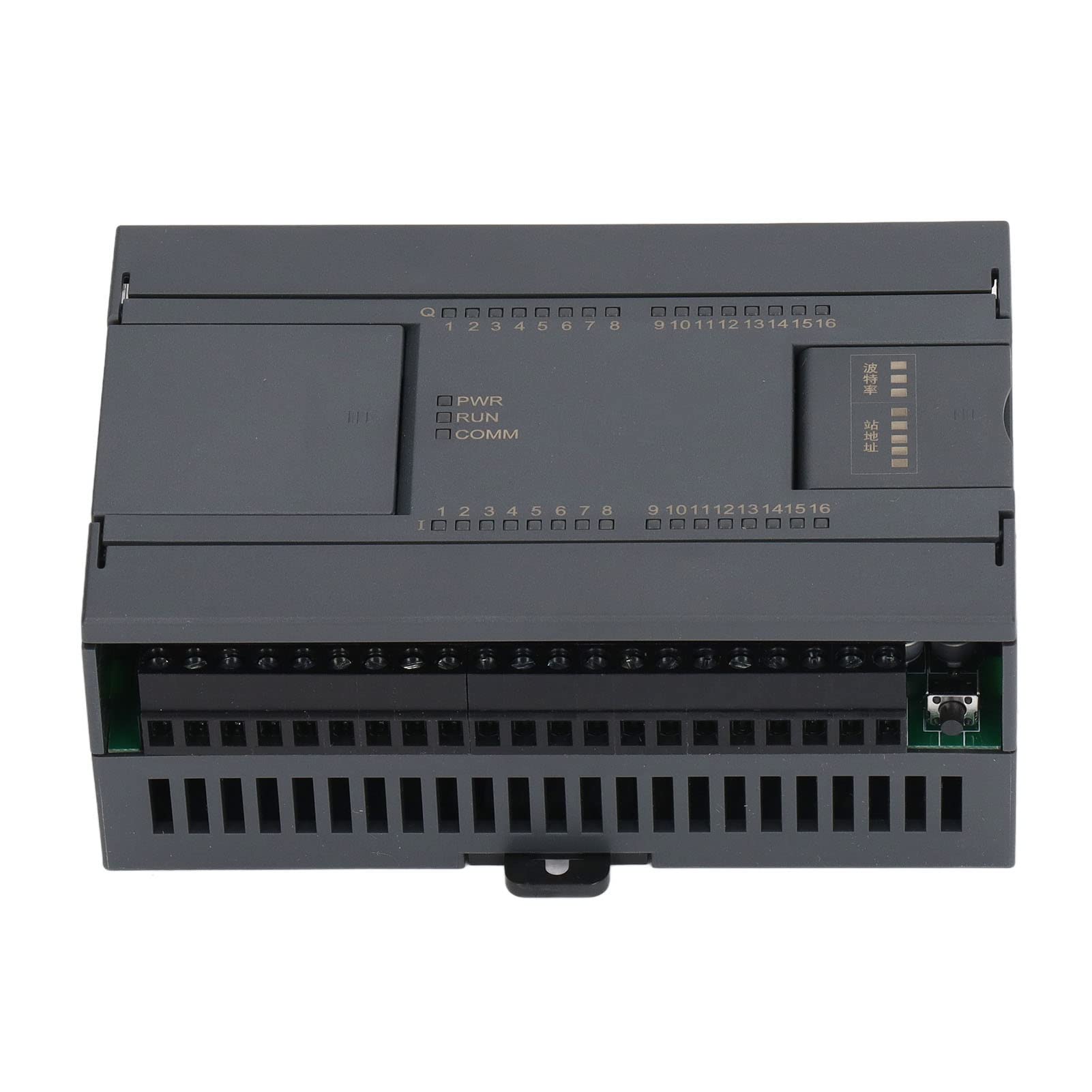 Módulo Controlador Lógico Programable Industrial - Nodo de Control de Adquisición de Señal - Placa de Control PLC con 16 Entradas 16 Salidas, Protocolo Esclavo CANopen y Puerto
