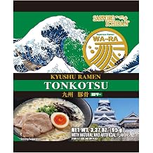 Sapporo Ichiban Wa-Ra Kyushu Tonkotsu, 3.37 Oz Pack of 30