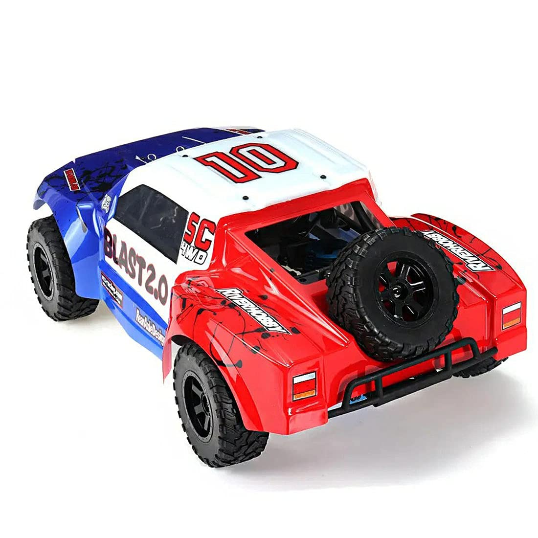 Force.18CXP silnik Nitro Off-Road RC Car, 1:10 2,4G pilot zdalnego sterowania z szybkim modelem pojazdu do samochodu, ze zbiornikiem paliwa o dużej pojemności 80 cm3, welon