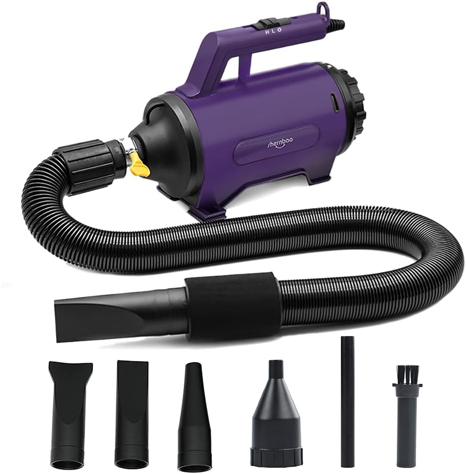 shernbao High Velocity Car & Motorcycle Dryer Blower for Auto Detailing and Cleaning Dusting