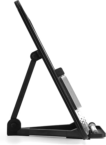 Miniatura 9 de Pizarra semanal de borrado en seco de doble cara con soporte de 16 x 12 pulgadas, lista de tareas, calendario de pizarra blanca, calendario de