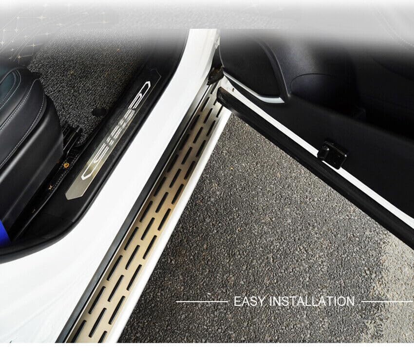 Estribos laterales para Toyota RAV4 2026, aluminio miniatura 2