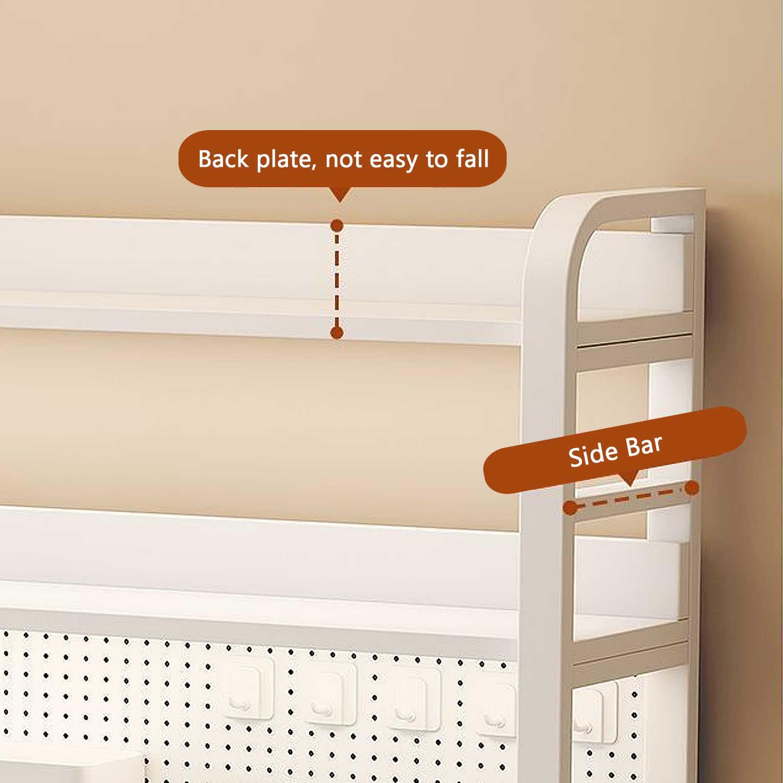 UZSPAC Desktop Shelf Organizer Adjustable Shelves Reasonable Depth