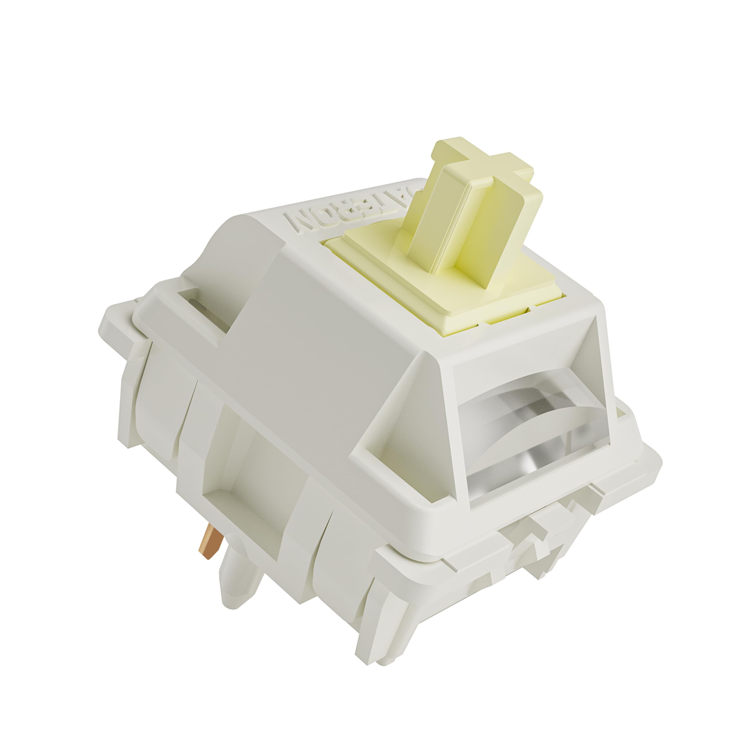 Gateron Creamy Silent Linear Mechanical Keyboard Switches,10 Pack