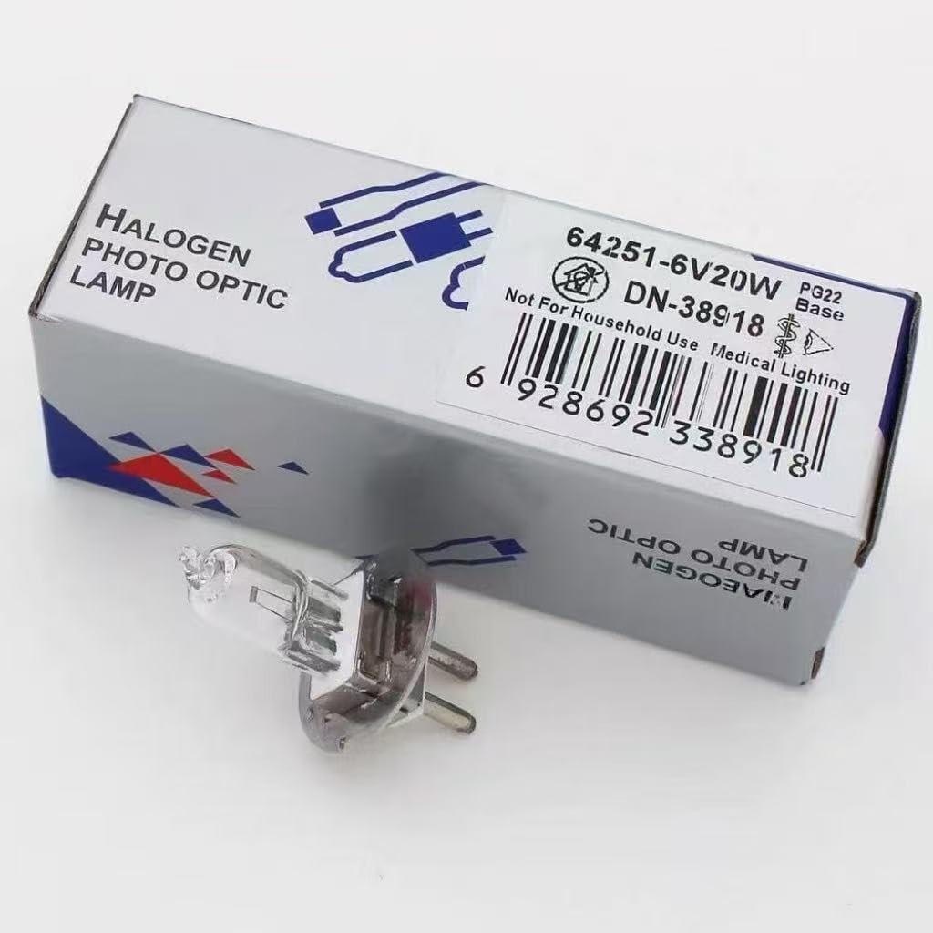 for HLX 64251 Halogen Lamp 6V 20W for Keeler SL-33 Ophthalmic Microscope Slit Lamp Bulb