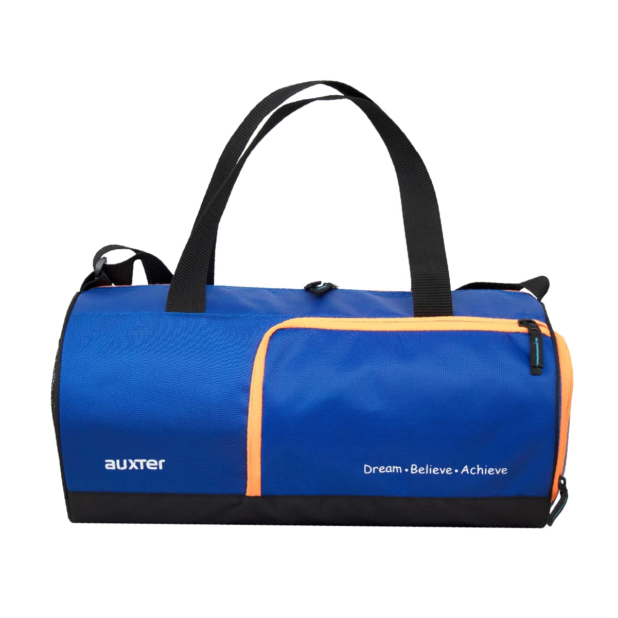 Auxter Dreamer Sports | Gym Bag Casual Bag for Men and Women with Shoe Compartment (Black-Green), Blue, Gym Bags