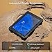 MUNBYN Rugged Tablet IRT08, 10.1 inch Windows Tablet, Windows 11 Pro, 8GB+128GB, Intel N5100,Sunlight Readable, 4G LTE GPS Heavy Duty Industrial Outdoor Work PC, BT5.1 Wi-Fi, 2Y Protection