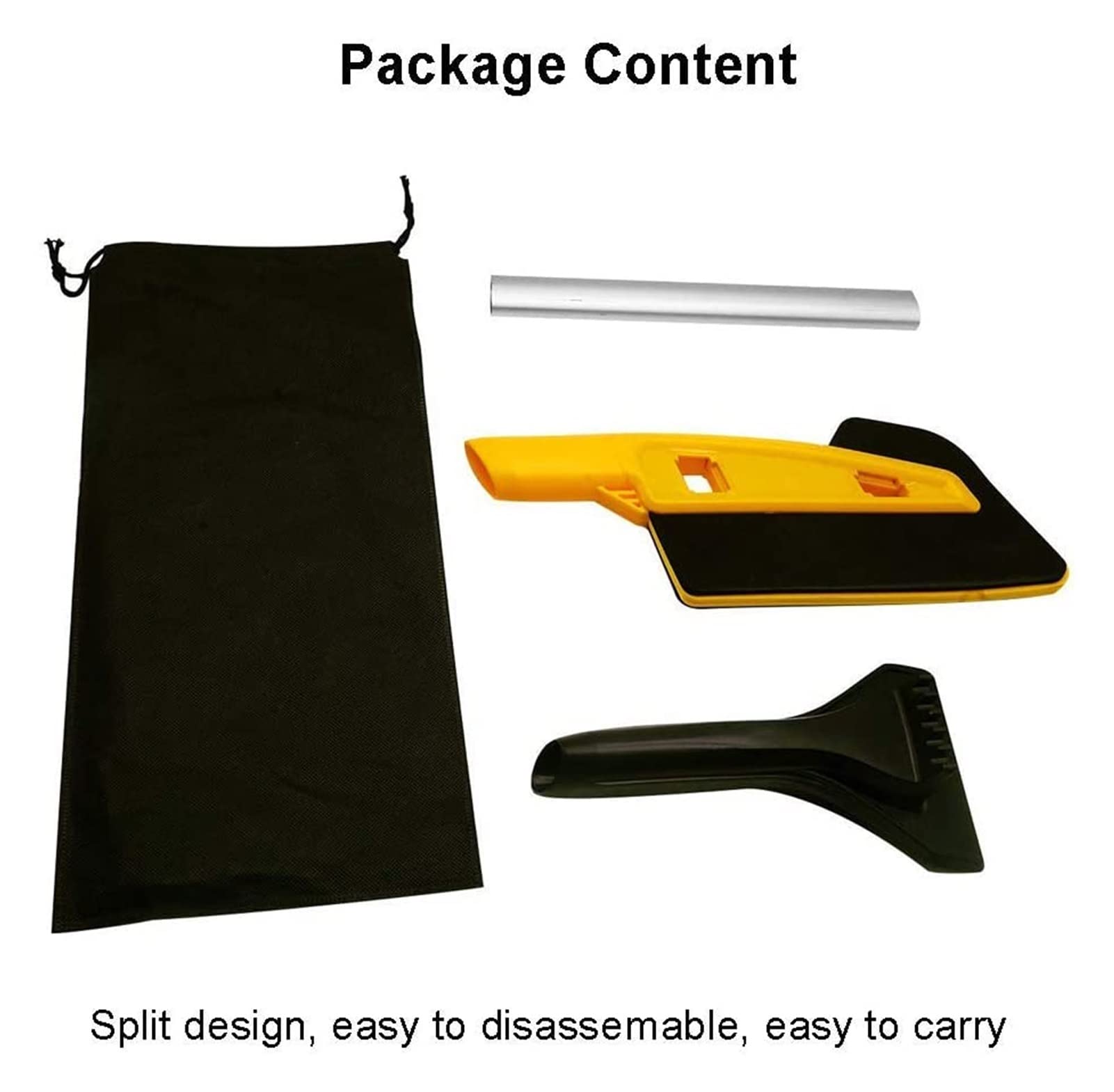 Brosse à Neige pour Voitures, Pelle grattoir à Glace 2 en 1, légère et Durable, pour Pare-Brise Auto SUV