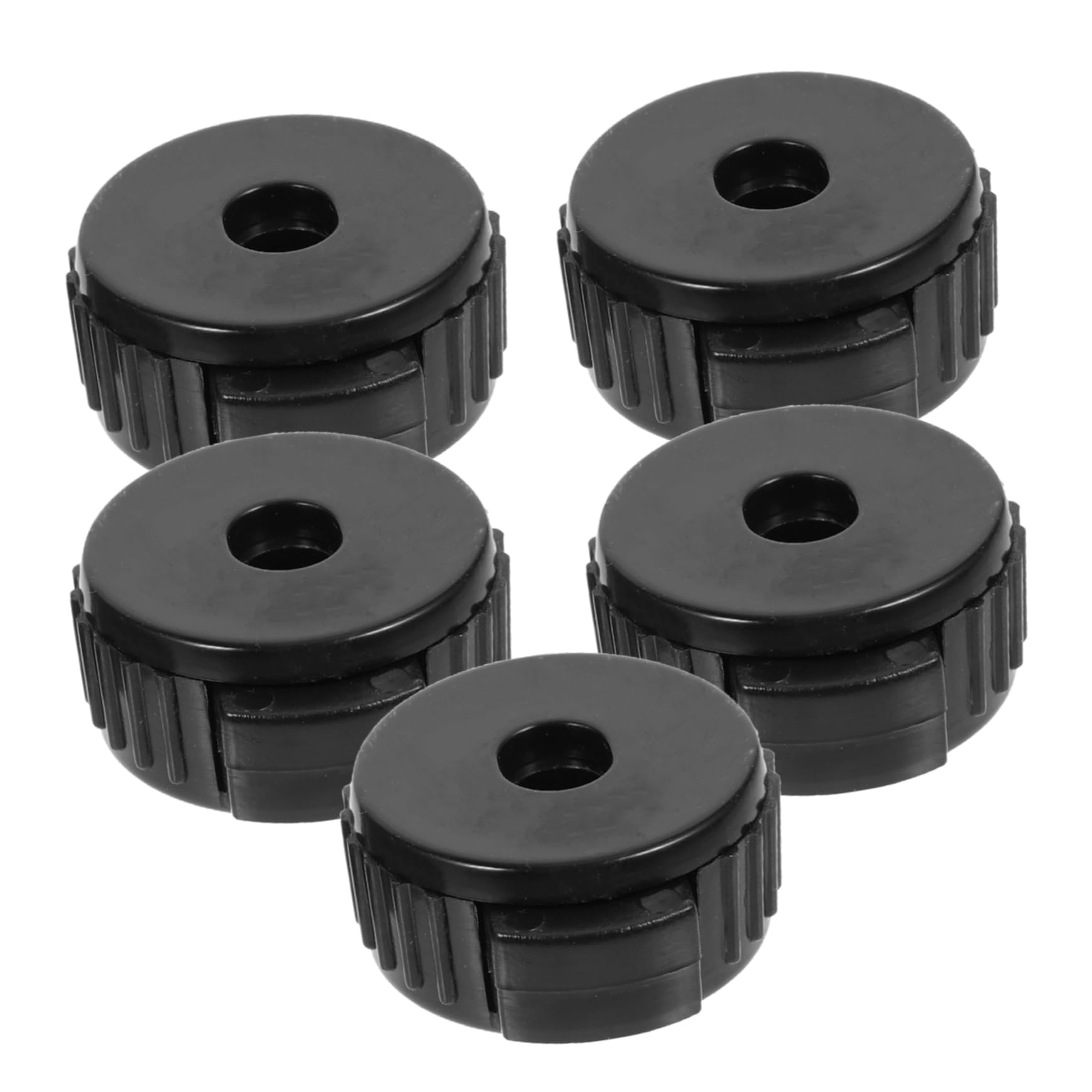 Abaodam 3sets Cymbal Quick Release Cap Cymbal Stand Parts Quick Removal Nuts 5pcs*3