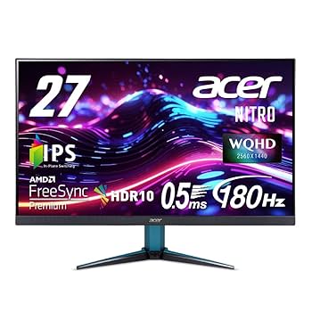 acer Nitro 27インチ 4K UHD ゲーミングモニター Amazon.com: acer Nitro 27 Inch UHD 3840 x 2160 IPS PC Gaming