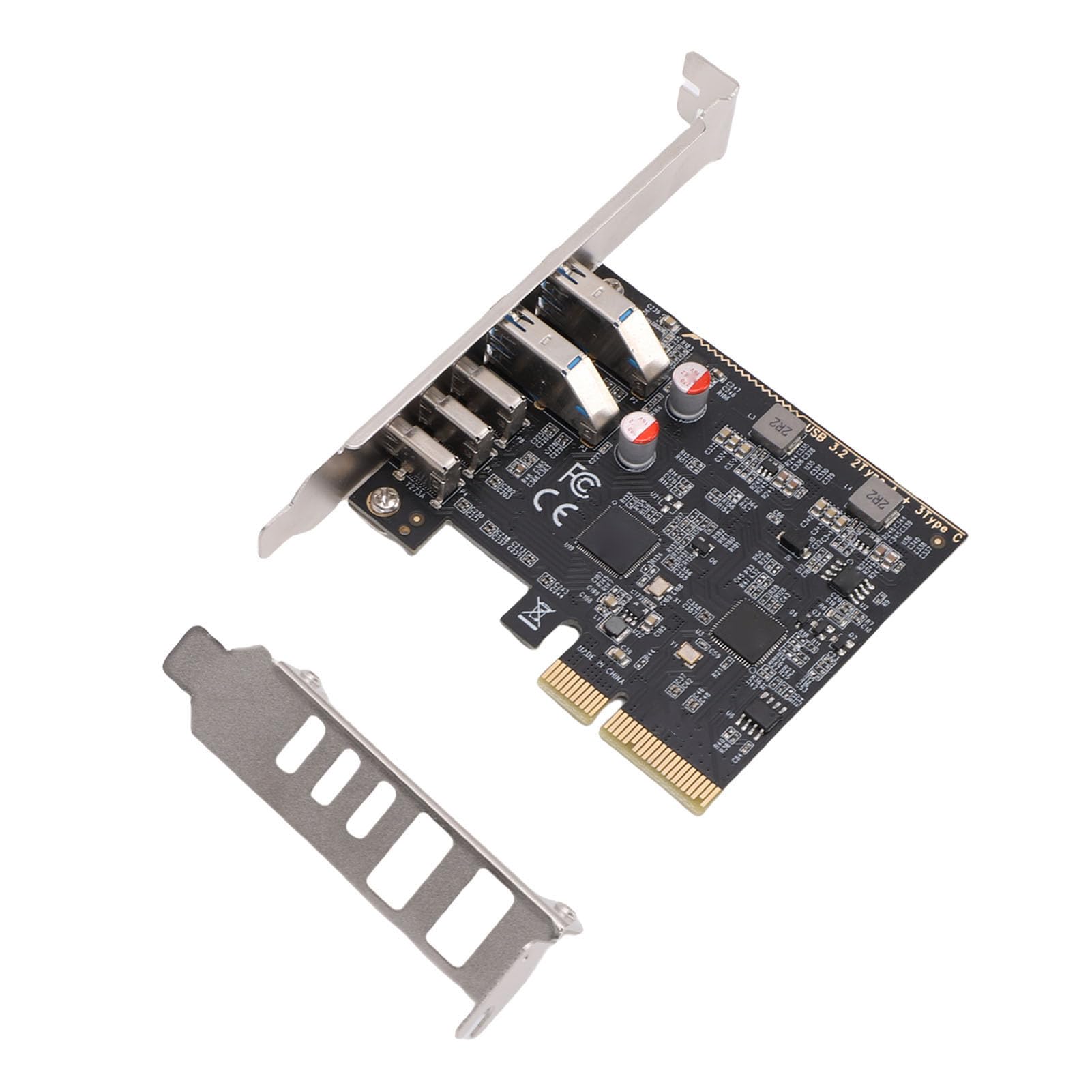 Cocoarm PCIe USB 3.2 Gen 2 Karta Rozszerzająca, 10Gbps 5 Portów