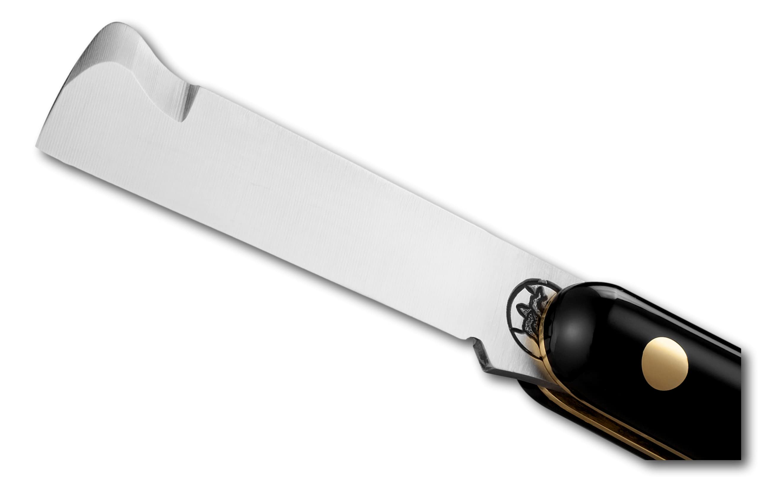 DUE BUOI COLTELLO INNESTO 202P SP OT PER MANCINI - ACCIAIO INOSSIDABILE BÖHLER N690