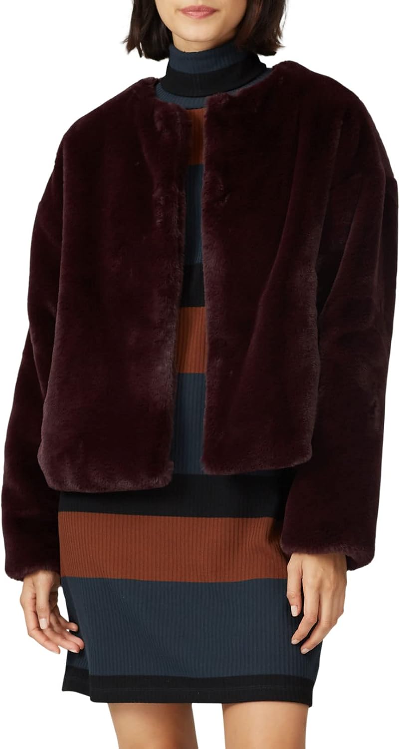 Sanctuary Rent The Runway Pre-Loved Starry Night Faux Fur Jacket