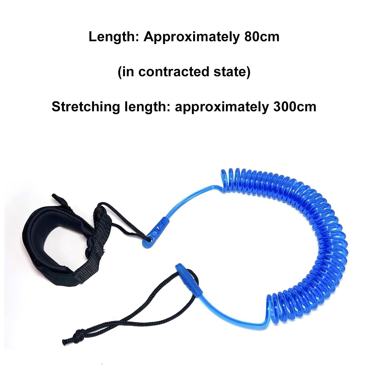Leash Tabla de Surf, Correa Tobillo TPU para SUP, Cuerda Resorte Espiral Accesorio