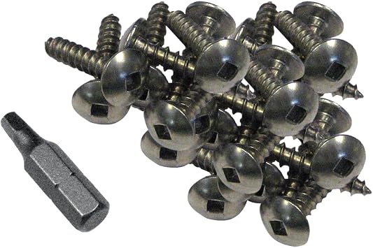 Dock Edge + Stainless Steel Profile Fasteners 100-Piece