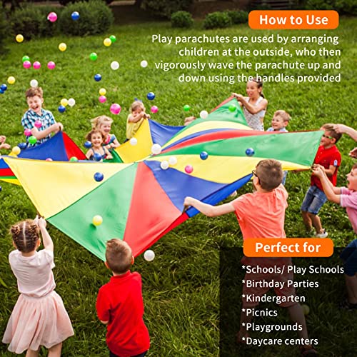 Image of 10ft Play Parachute, Play Parachute Toy for Kids