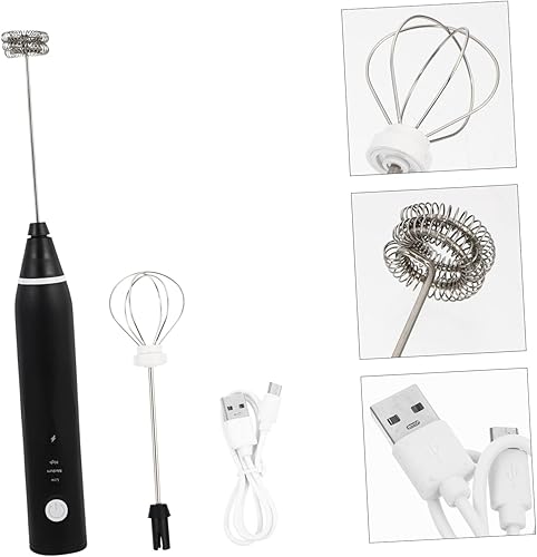 Miniatura 9 de BESTonZON Mezclador epoxi Mezclador de bebidas Mezclador de bebidas Mini espumador eléctrico Mezclador de mano para bebidas Espumador de leche