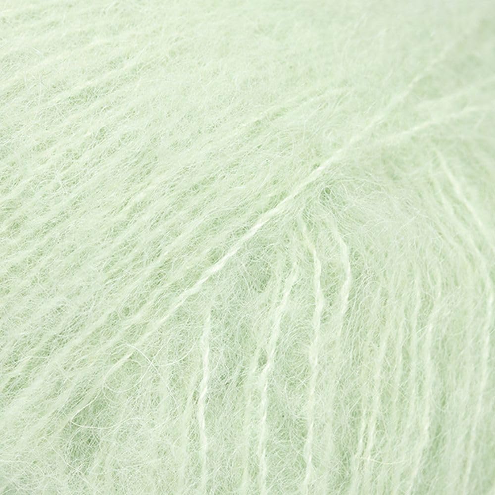 DROPS Brushed Alpaca Silk 33 Pistachio Ice Cream