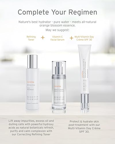 Miniatura 8 de Kerstin Florian Corrección de tóner de refinación | Corrección de suero C Plus Infusión | Set Multi Vitamin Day Creme SPF 30 | Trío completo