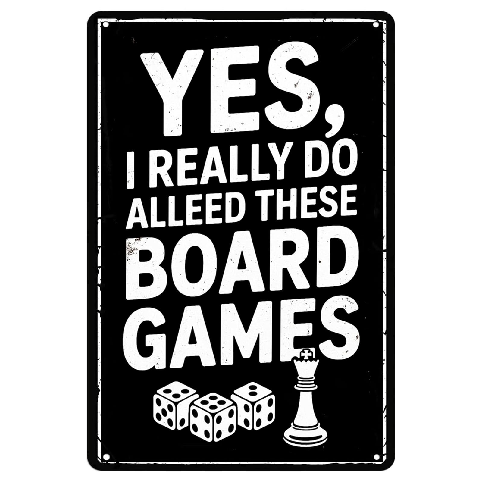 Retro Metal Tin Sign, Zero Talent Required Ten Rules Inspirational Wall Sign, Office Classroom Decor, 8x12 Inch