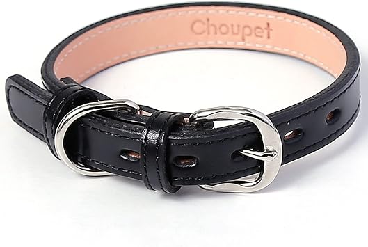 Amazon Choupet 犬 ペット ペット用品 首輪 小型犬 中型犬 ワンちゃん 栃木レザー 本革 国産 国産レザー 革 高級レザー レザー パステル かわいい おしゃれ 日本製 手作り カラー Lサイズ カラー 24 30cm ブラック Choupet ベーシック首輪 通販