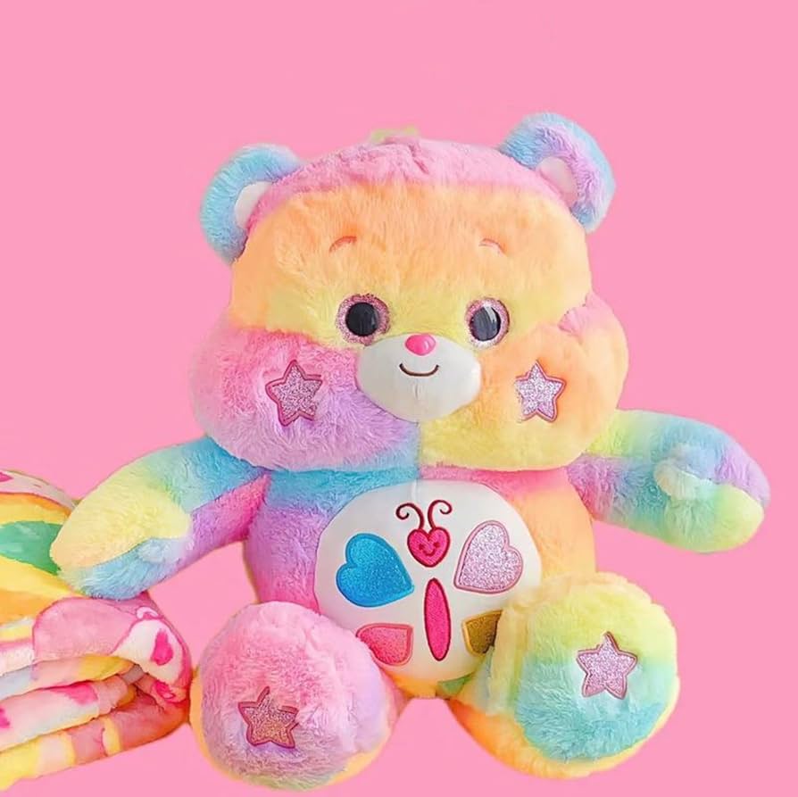 ⭐️おまけ付き⭐️マクロスF 虹クマ ぬいぐるみ 大サイズ　429個限定 ⭐️おまけ付き⭐️マクロスF 虹クマ ぬいぐるみ 大サイズ 429個限定