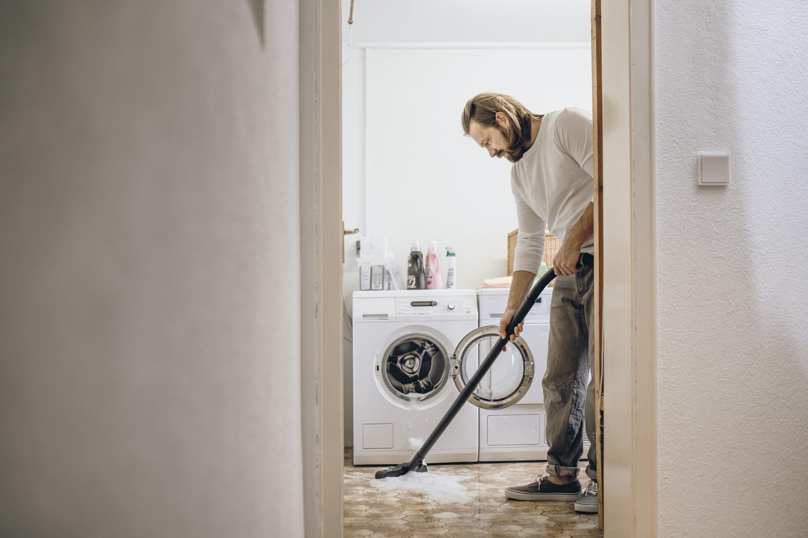 Karcher Aspiratore multiuso solidi e liquidi KWD 5-1800 watt - serbatoio da 25 litri