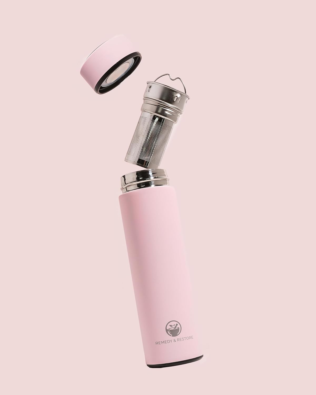 RR Pink Tea Bottle with Infuser – Brew Beautifully, Sip Stylishly - Image 4