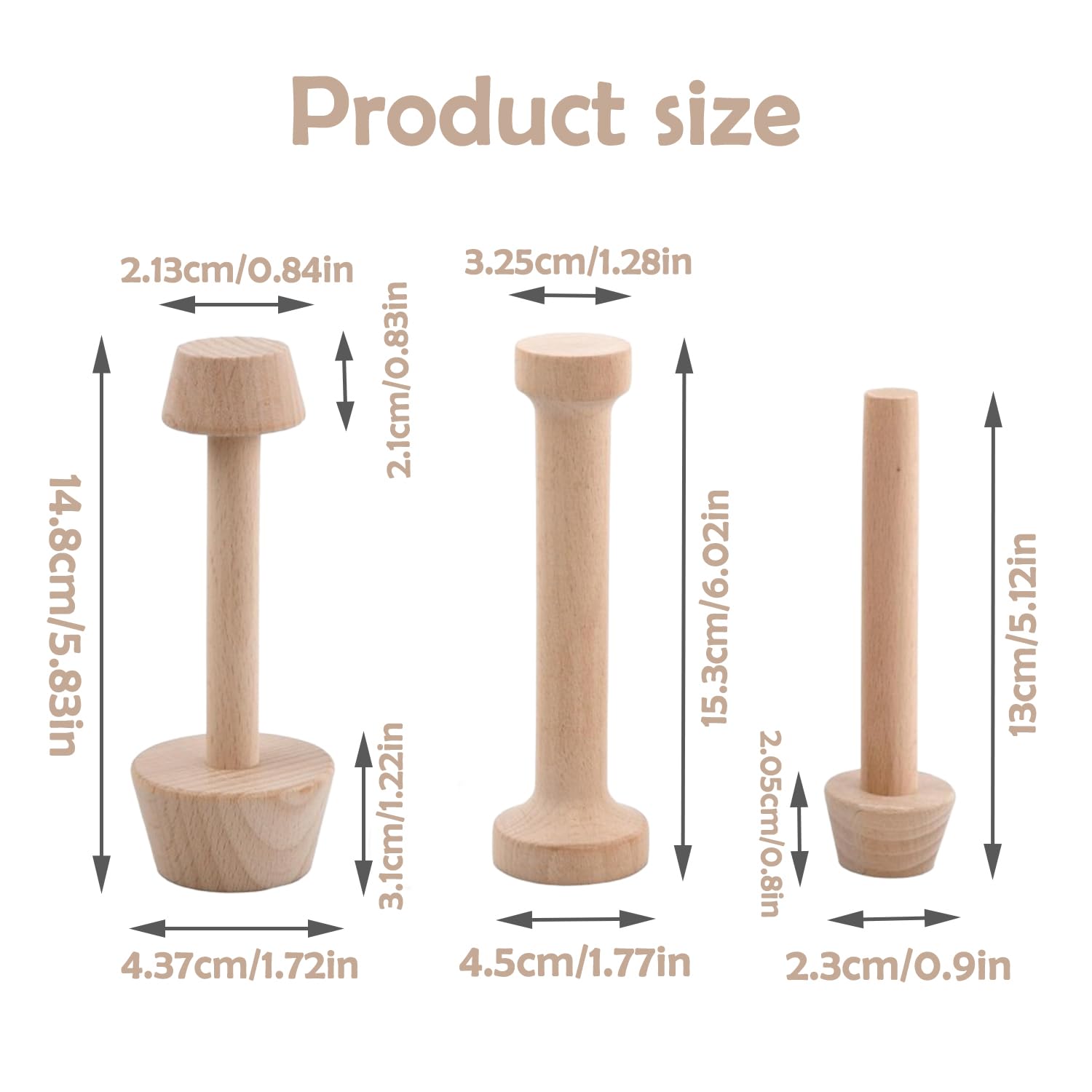 3 sztuki drewniane formy do ciast, mini podwójna forma do ciast, ciasto tamperskie, tartaleta, tartaleta, drewniany tłuczek do ciastek