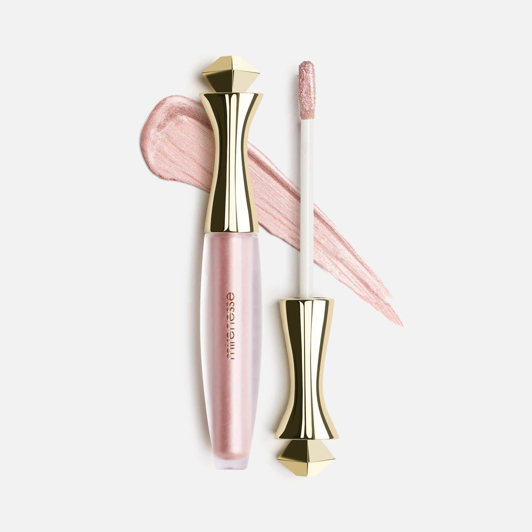 Mirenesse Metallic Gloss Plumper, 3 in 1 Instantly Plumps with Vitamin C + Vitamin E and Metallic Lip Gloss Shine, Vegan and Toxin Free, 1 Bliss .15 oz