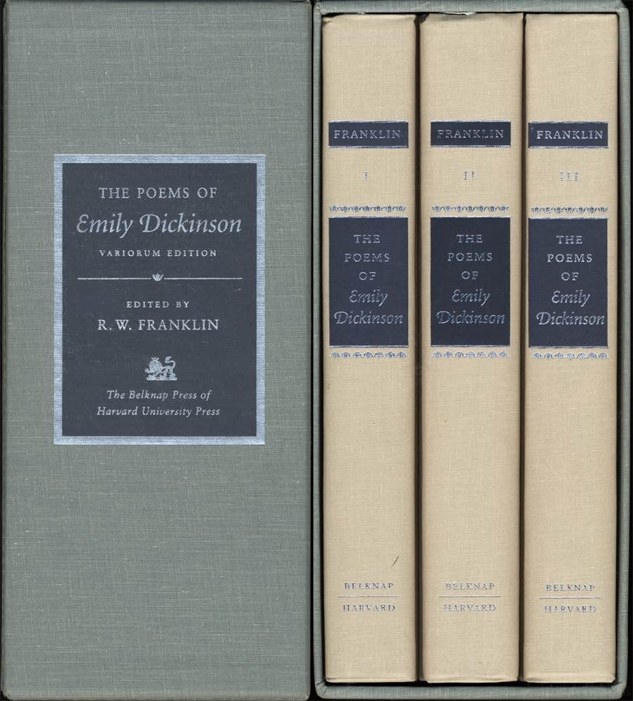 The Poems of Emily Dickinson (Variorum Edition)