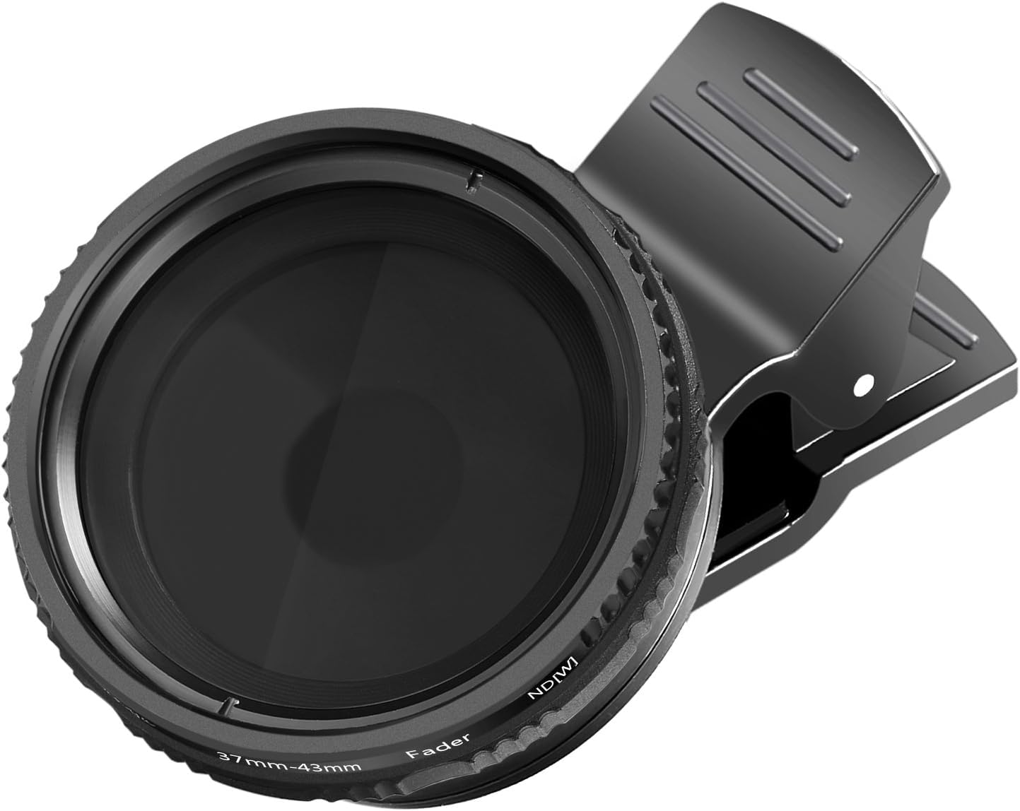 NEEWER Filtre ND pour objectif de téléphone portable variable à clipser, filtre ND2-ND400 réglable à densité neutre de 37mm, com