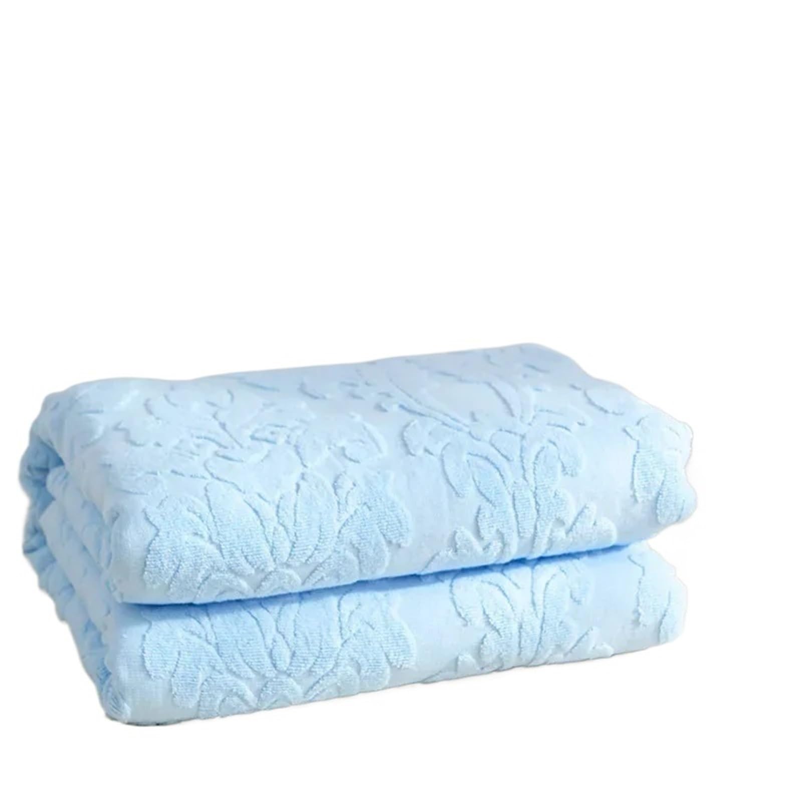 EBzvblxm Cooling Blanket for Summer, Jacquard Cooling Towel Blanket Cotton Multicolor Multiple Sizes Summer Throw(Blue,200x230)