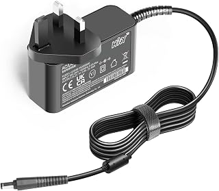 HKY Segway E-Scooter Battery Charger Compatible with Segway KickScooter Zing E8 E10 E12 Kids Electric Kick Scooter Model NB-25D2-00D8-US NB-25D2-00D8US UK Plug Power Cord Cable