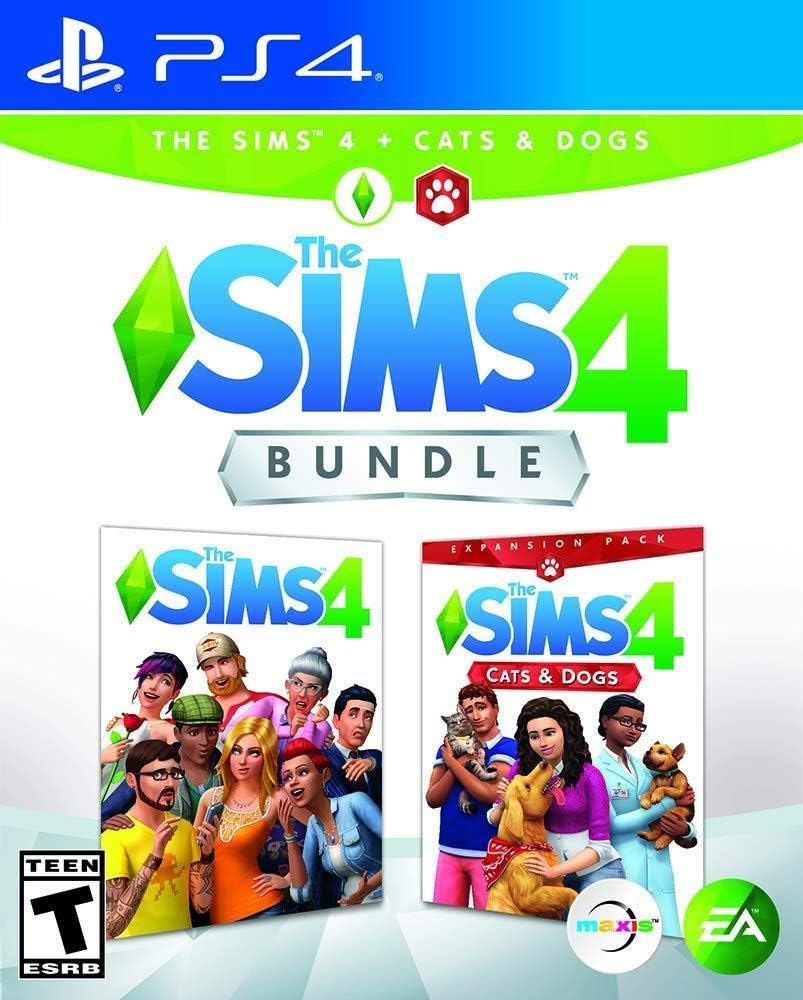 The Sims 4 Plus Cats & Dogs Bundle – PlayStation 4