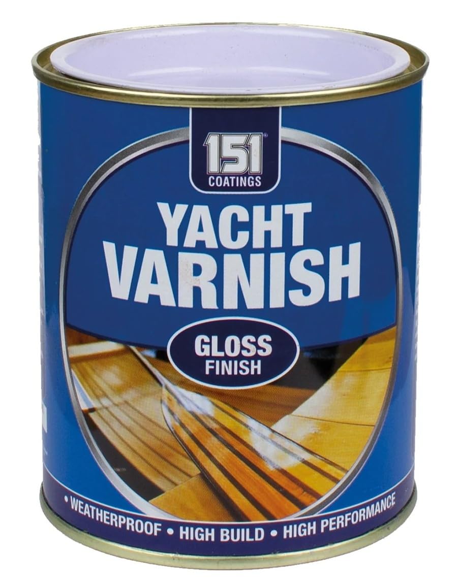 VARNOX, Yacht Varnish Gloss Paint 300ml – Clear High-Gloss Wood Varnish for Interior & Exterior Use – Durable Weather-Resistant Protective Finish (1PCS)