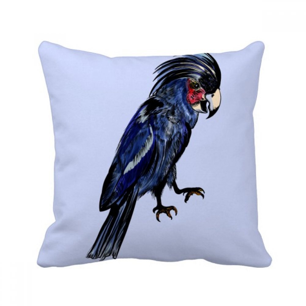 Coussin perroquet bleu canapé pour sublimer votre salon moderne