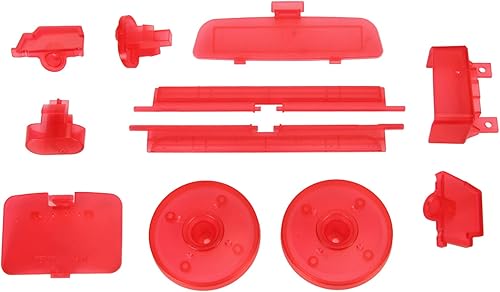 Miniatura 9 de Carcasa protectora para consola de videojuegos retro N64, carcasa de repuesto para consola de juegos N64, carcasa translúcida, juego de carcasa de