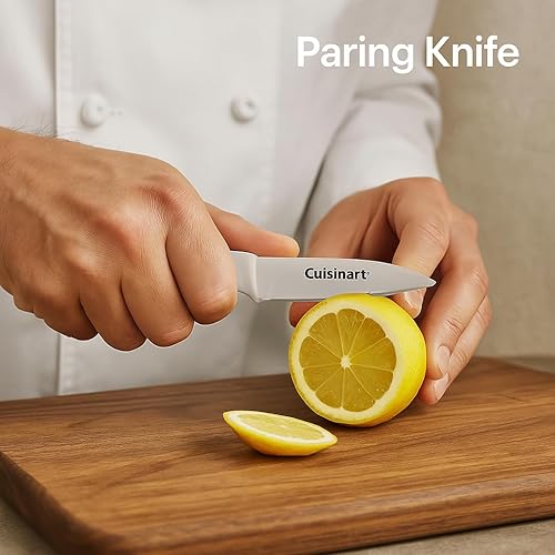 Miniatura 7 de Cuisinart Advantage C55-12PCG - Juego de cuchillos grises de 12 piezas con protectores de hoja