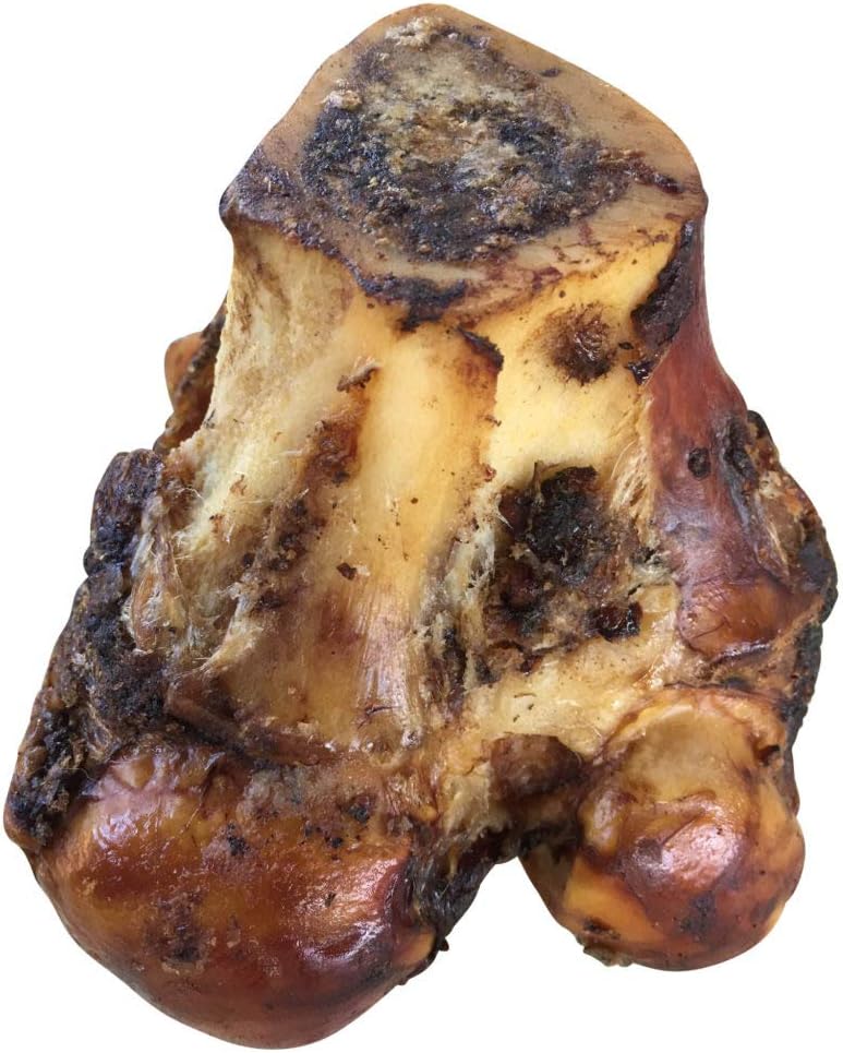 K9 Connoisseur Single Ingredient Dog Bones Made in USA for Large Breed Aggressive Chewers All Natural Long Lasting Meaty Mammoth Marrow Filled Knuckle Bone 3 Pack